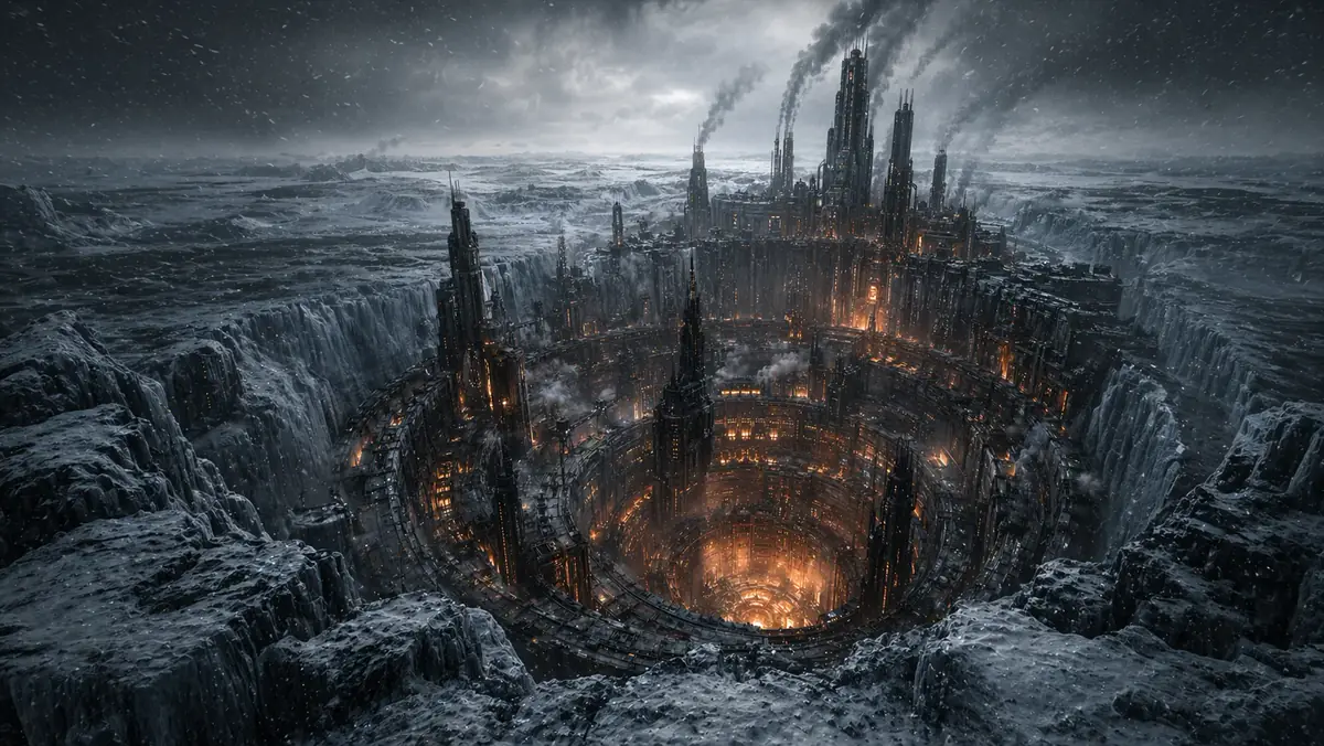 The Frozen Legacy, Cidade Glacial do universo Vakon